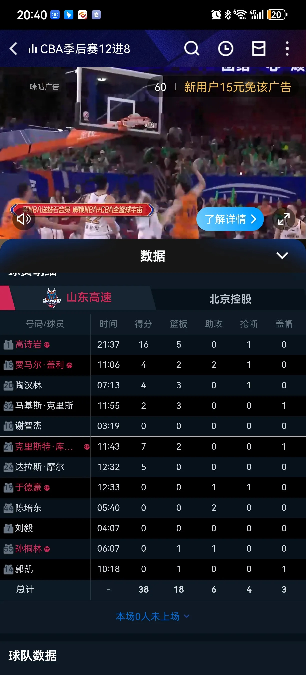 人全队连续三场失利遭遇低谷 人全队连续三场失利遭遇低谷
